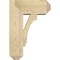 Ekena Millwork Imperial Craftsman Rough Sawn Bracket w/ Offset Brace, Douglas Fir, 8"W x 18"D x 26"H BKT0806X18X26IMP04RDF - alternate 3